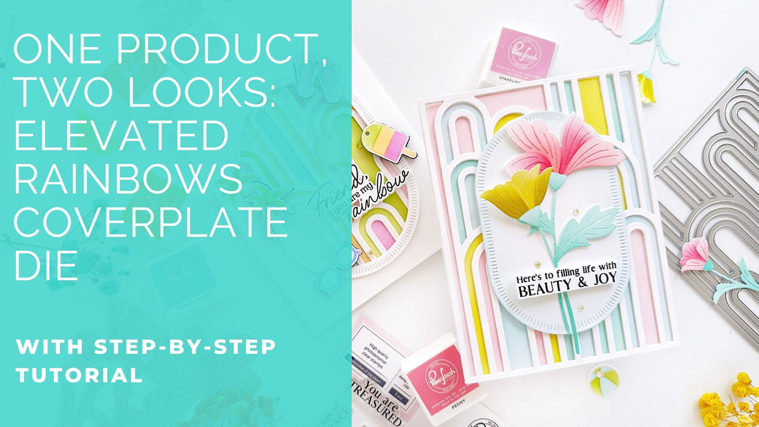 One product, two different looks: Elevated rainbows