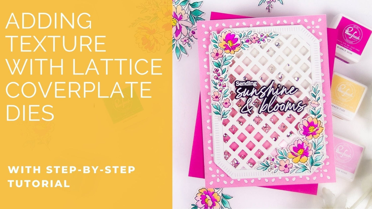 Adding Texture with Lattice Coverplate Dies | Rachel Alvarado