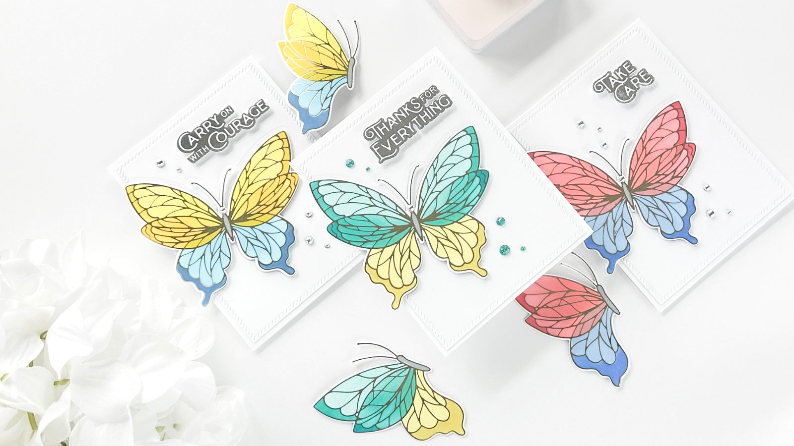 Beautiful Butterflies | Cheryl Espie – Pinkfresh Studio