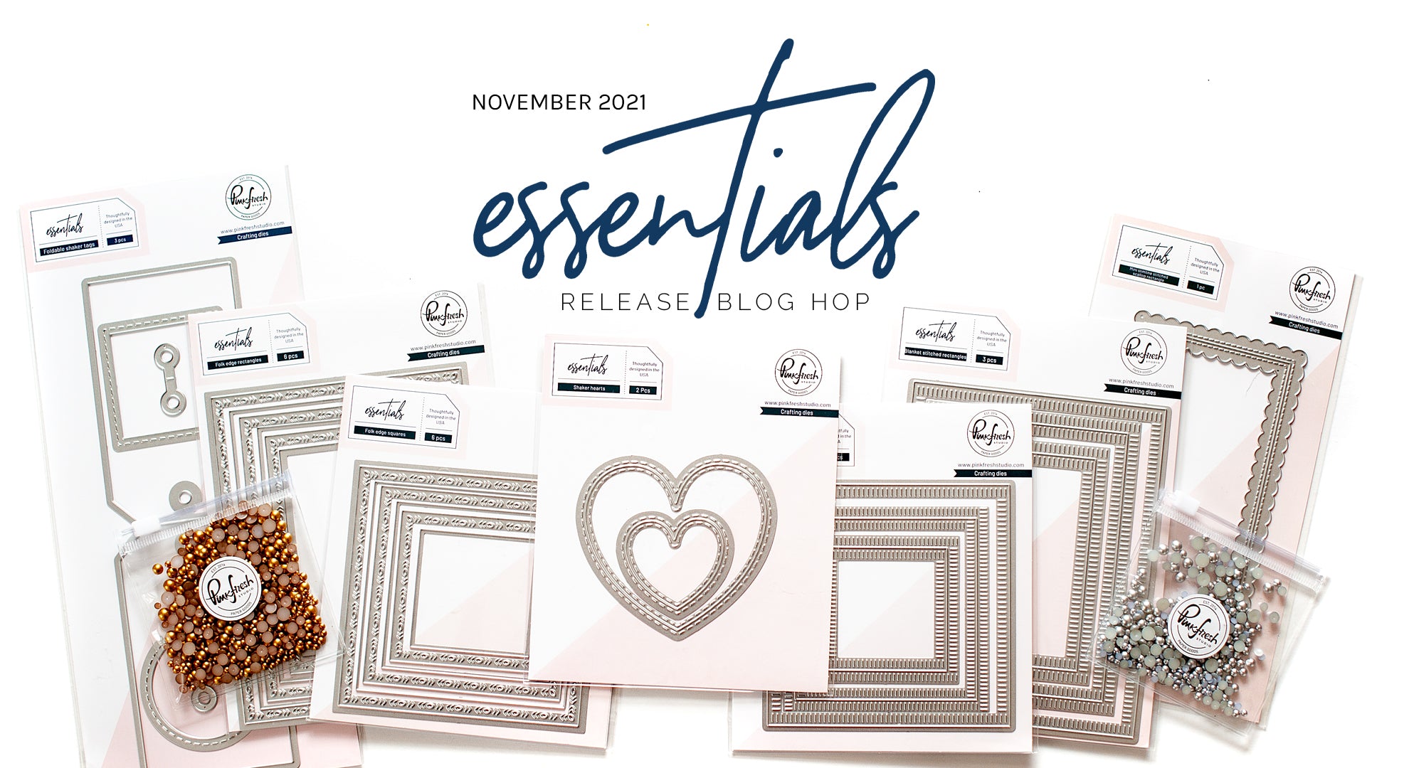 Pinkfresh Studio November 2021 Essentials Release