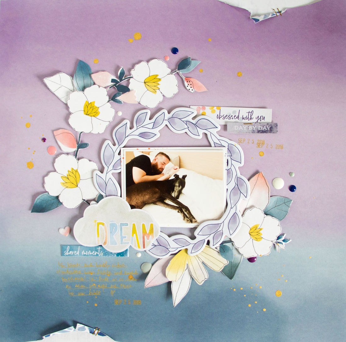 Fussy Cutting with Indigo Hills 2 | Kathleen Graumüller