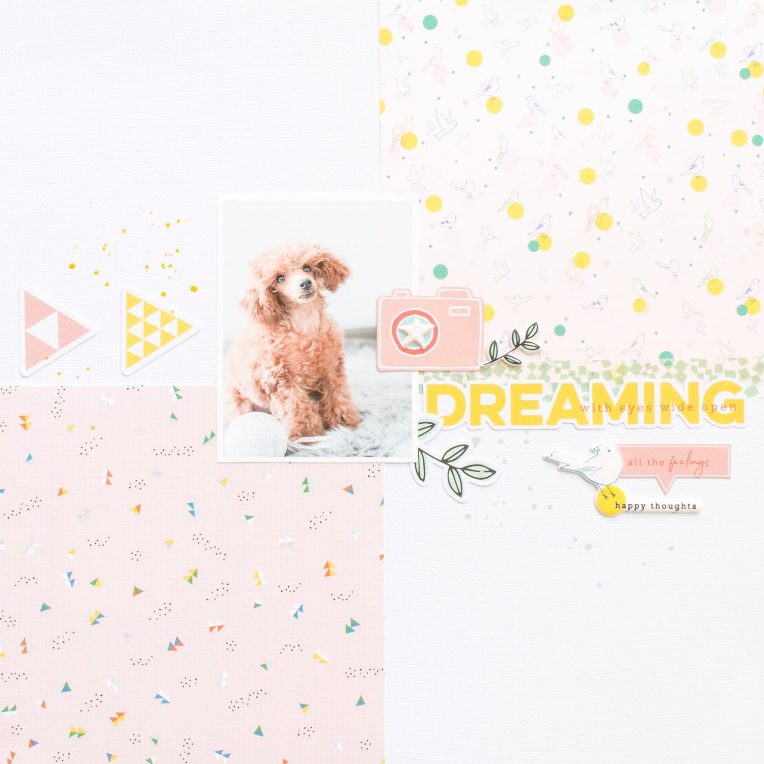 Layout and Traveler’s Notebook spread with Veera