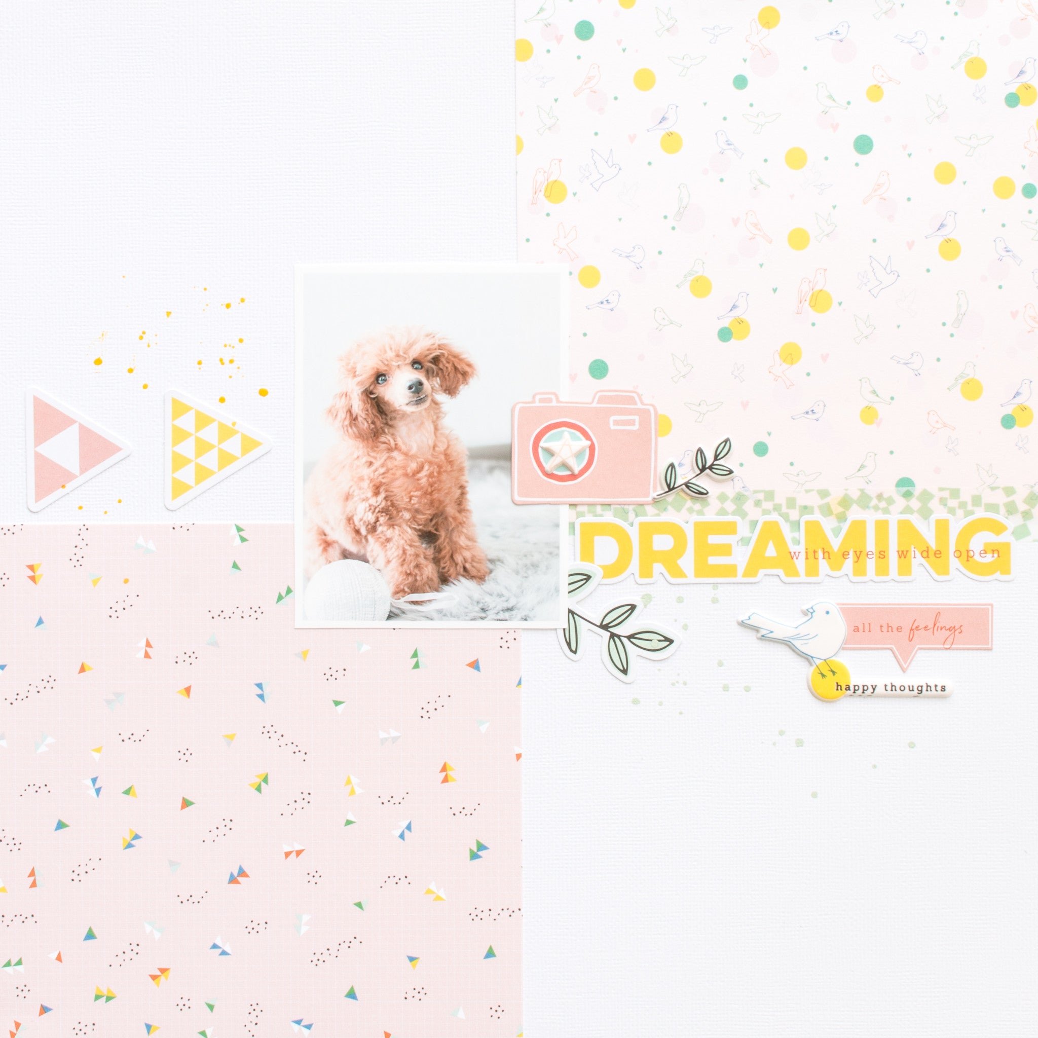 Layout and Traveler’s Notebook spread with Veera