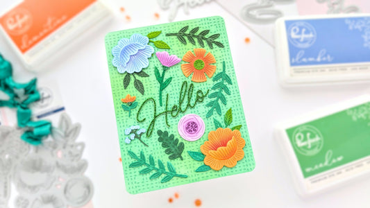 Bold Embroidered Blooms | Anne Fiene