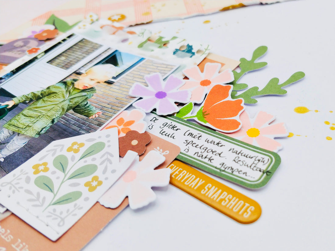 Create your own patterned paper | Else Huinink