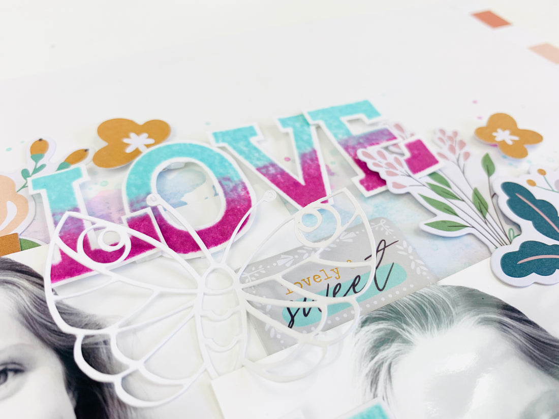 Multi Photo Layout using Days of Splendor | Lauren Hender