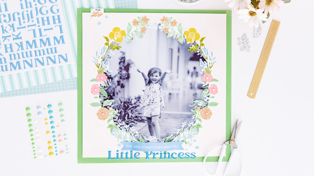 Little Princess Layout | Celes Gonzalo