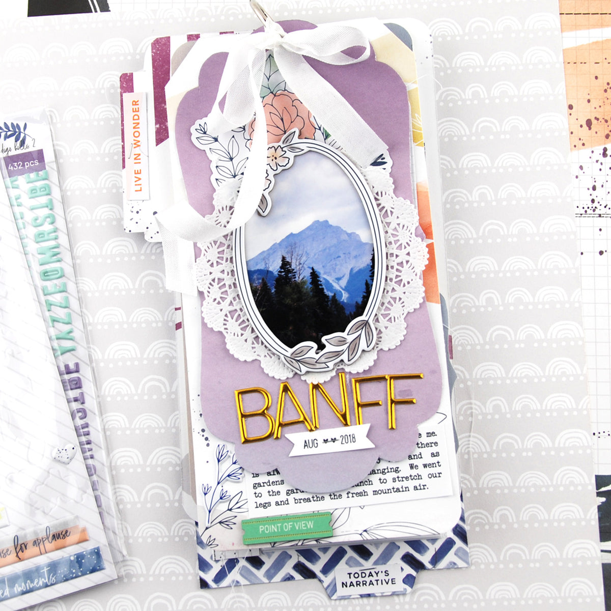 Quick Trip Mini Album using Indigo Hills 2
