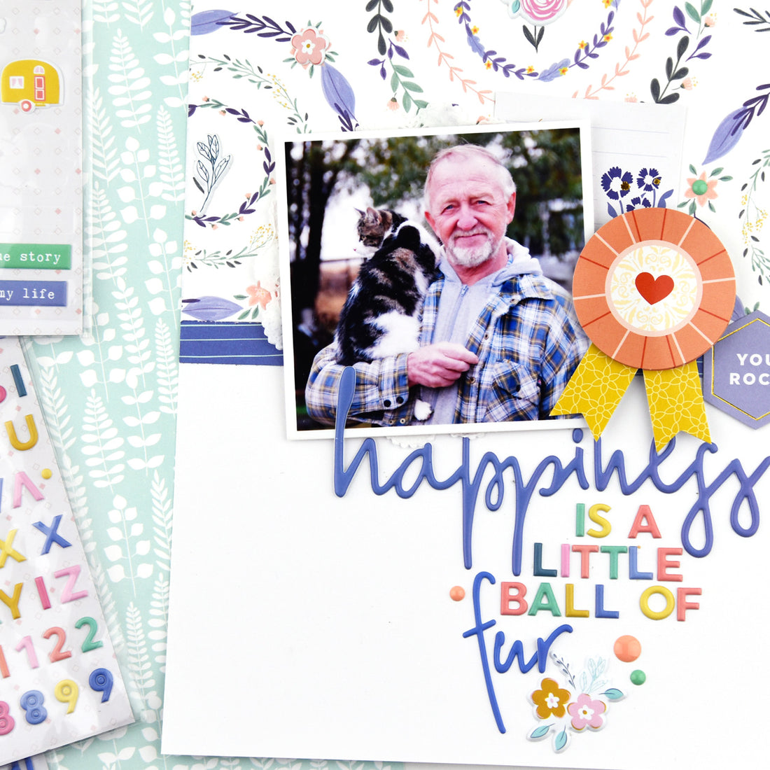 Joyful Day Layout and Pocket Page