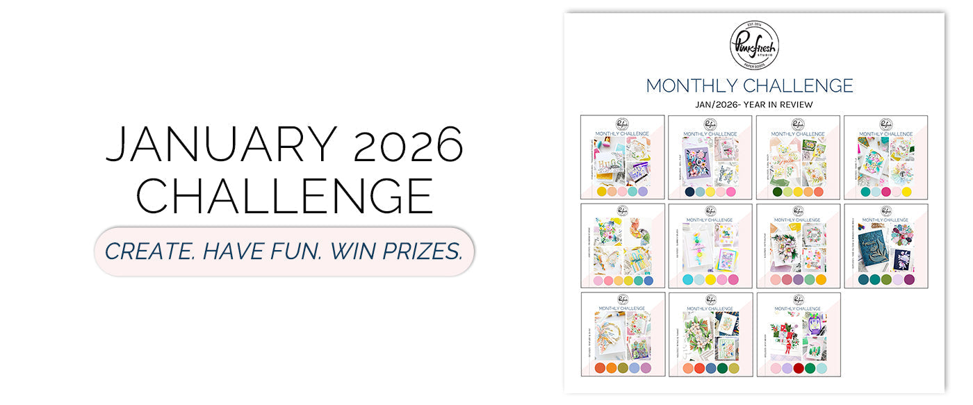January 2026 Challenge – Pinkfresh Studio