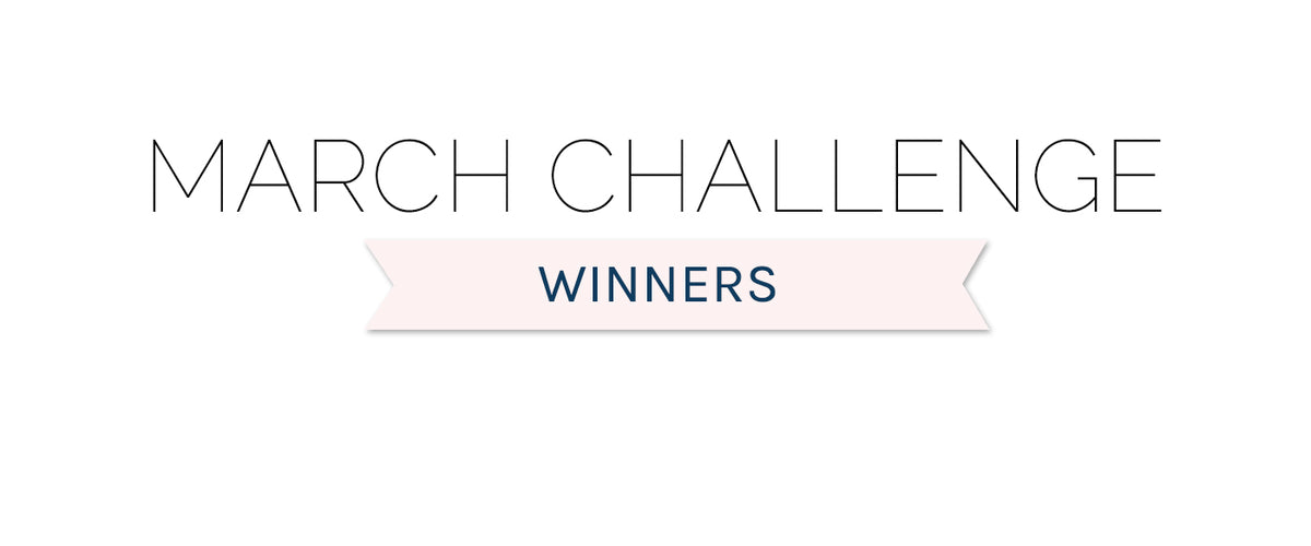 March 2022 Challenge Winners & Top 3