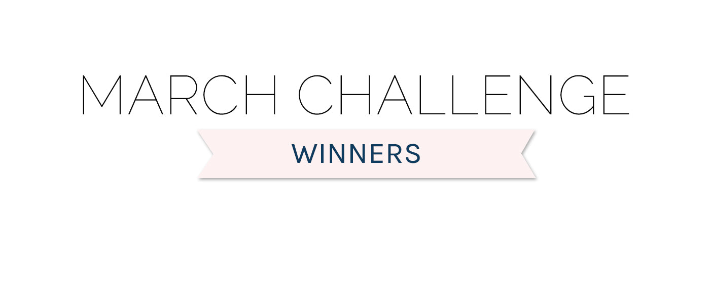 March 2022 Challenge Winners & Top 3