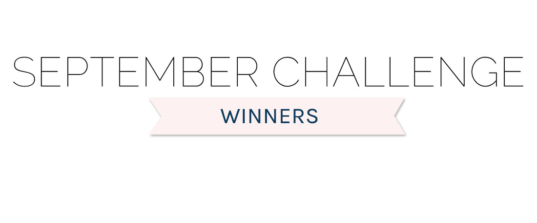 September 2023 Winners & Top 3