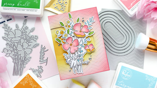 Playful Petals - Ink Blending | TaeEun Yoo