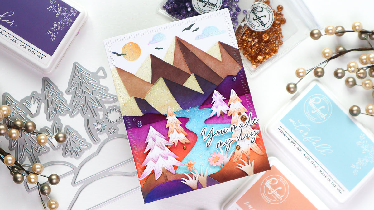 Glittery Mountains | TaeEun Yoo