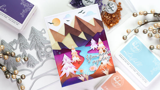 Glittery Mountains | TaeEun Yoo