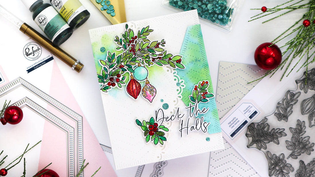 Watercolored Holiday Card | TaeEun Yoo