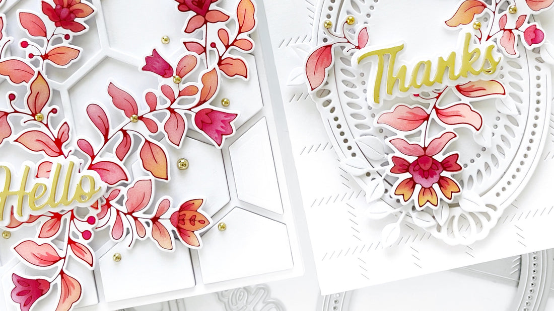 Folk Garden 2 - Two for One Cards | Dilay Nacar