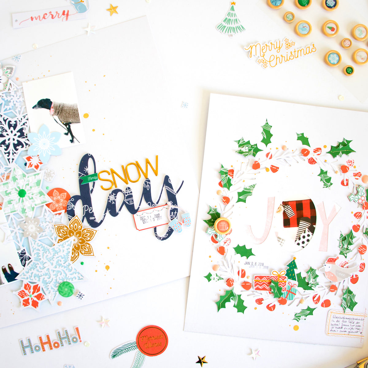 Winter & Christmas Layout Inspiration | Kathleen Graumüller