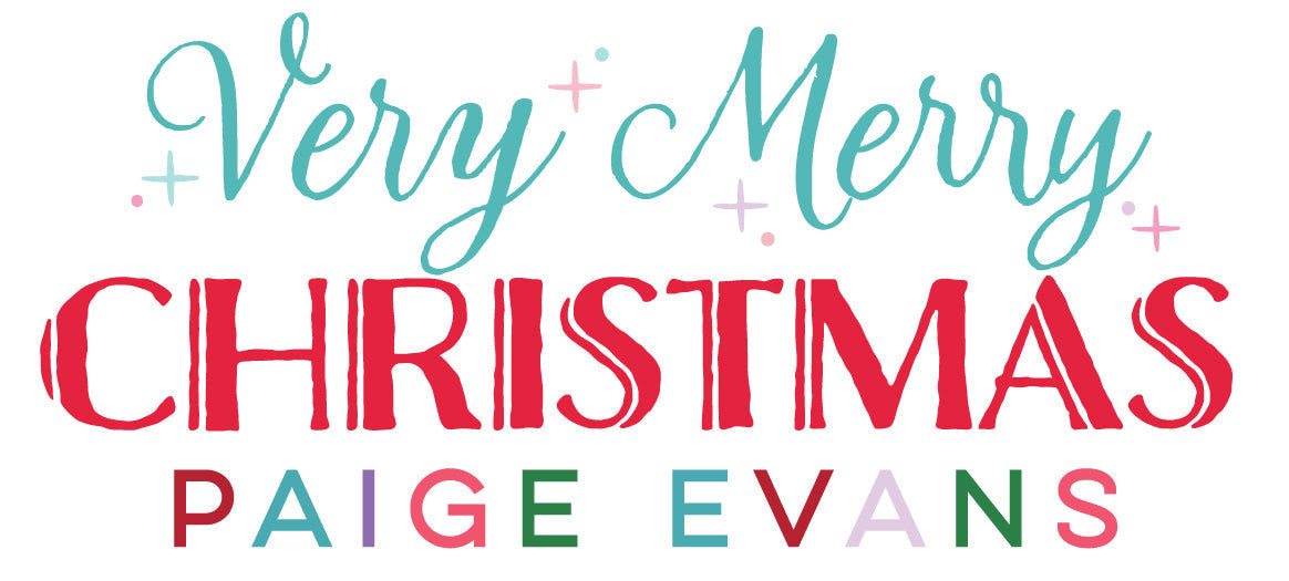Very Merry Christmas - Paige Evans Scrapbooking Collection | Reveal and Giveaway