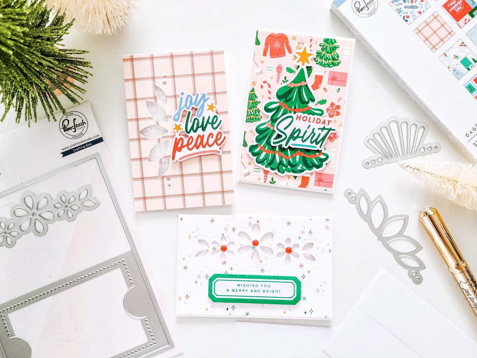 Fillable Gift Card Holder Die Set Trio┃Yasmin Diaz Pinkfresh Studio