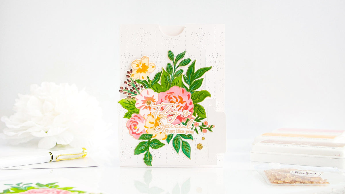 Floral Side Slider Inspiration Card┃Yasmin Diaz