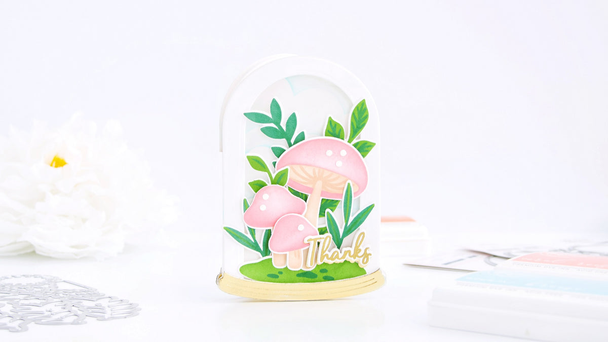 The Magic Is In You Shaped Terrarium Inspiration Card┃Yasmin Diaz