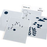 Summer Blooms stencil