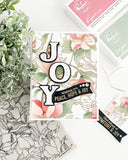 Magnolia Pattern cling stamp