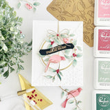 Songbirds on Branches hot foil