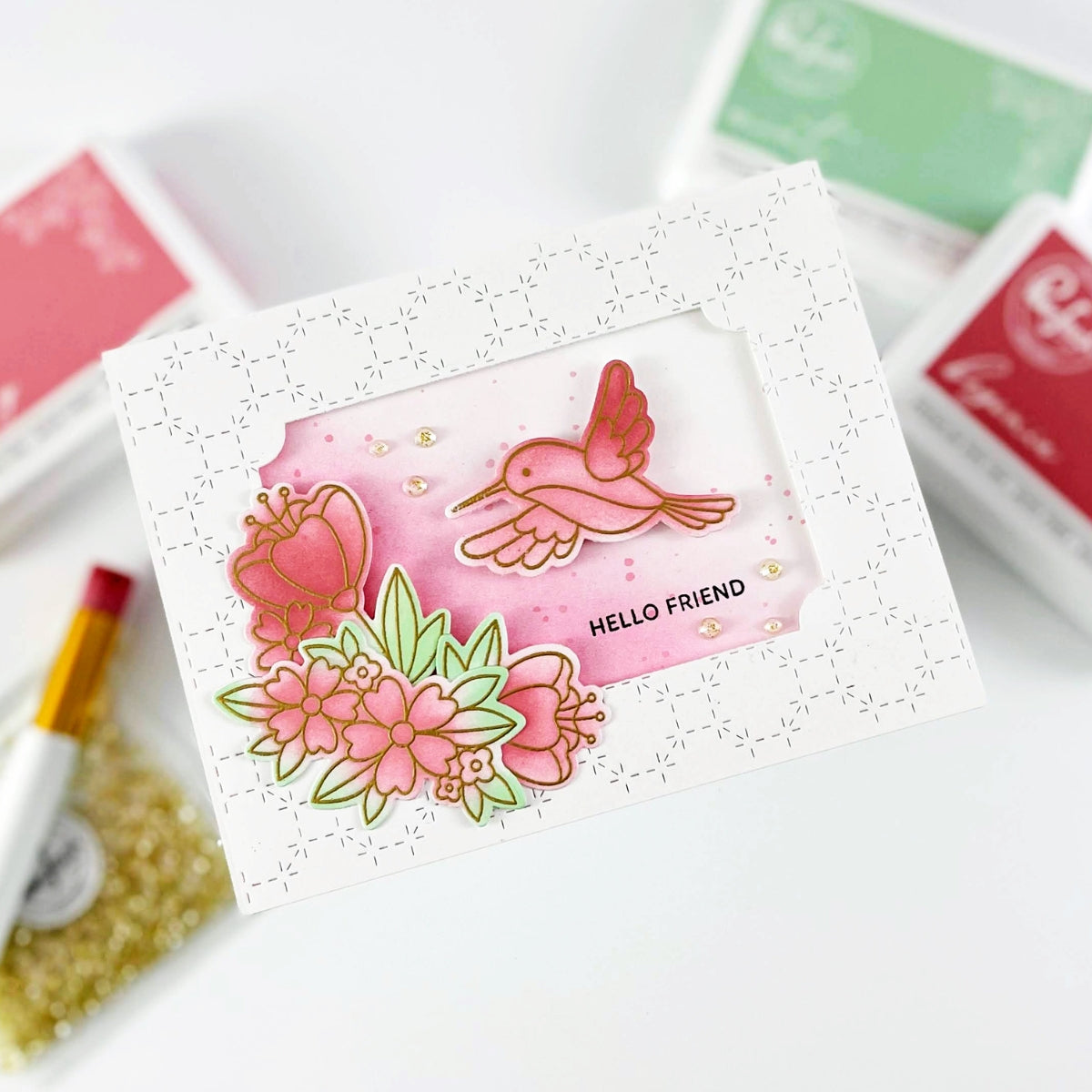 Hummingbird Floral Bundle