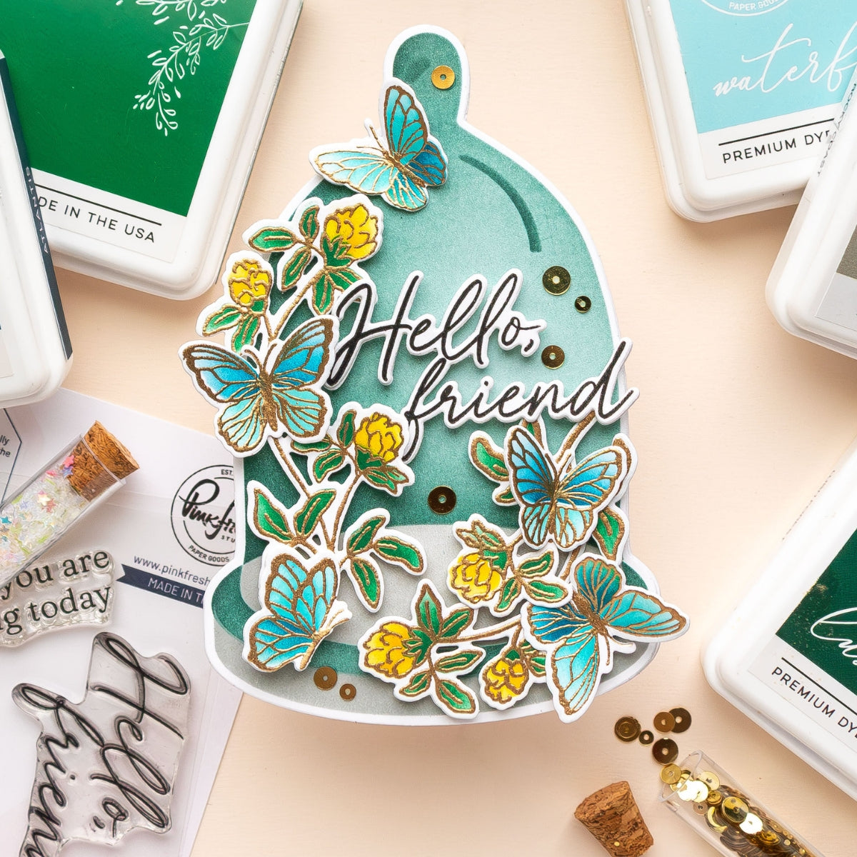 Butterflies in a Cloche Bundle