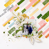 Detailed Leaf hot foil