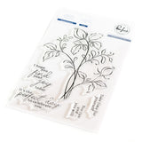 Delicate Rosebuds stamp