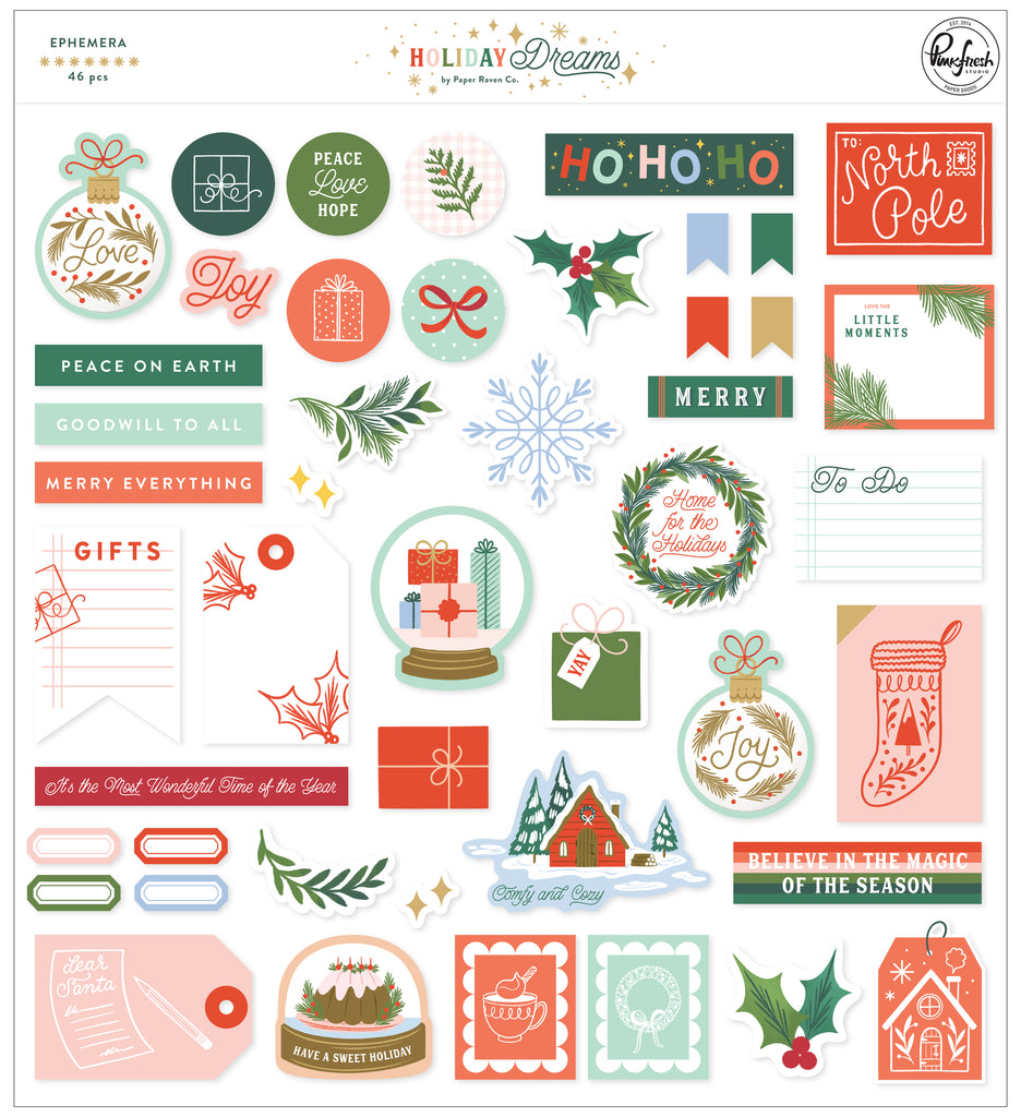 Holiday Dreams: Ephemera Pack