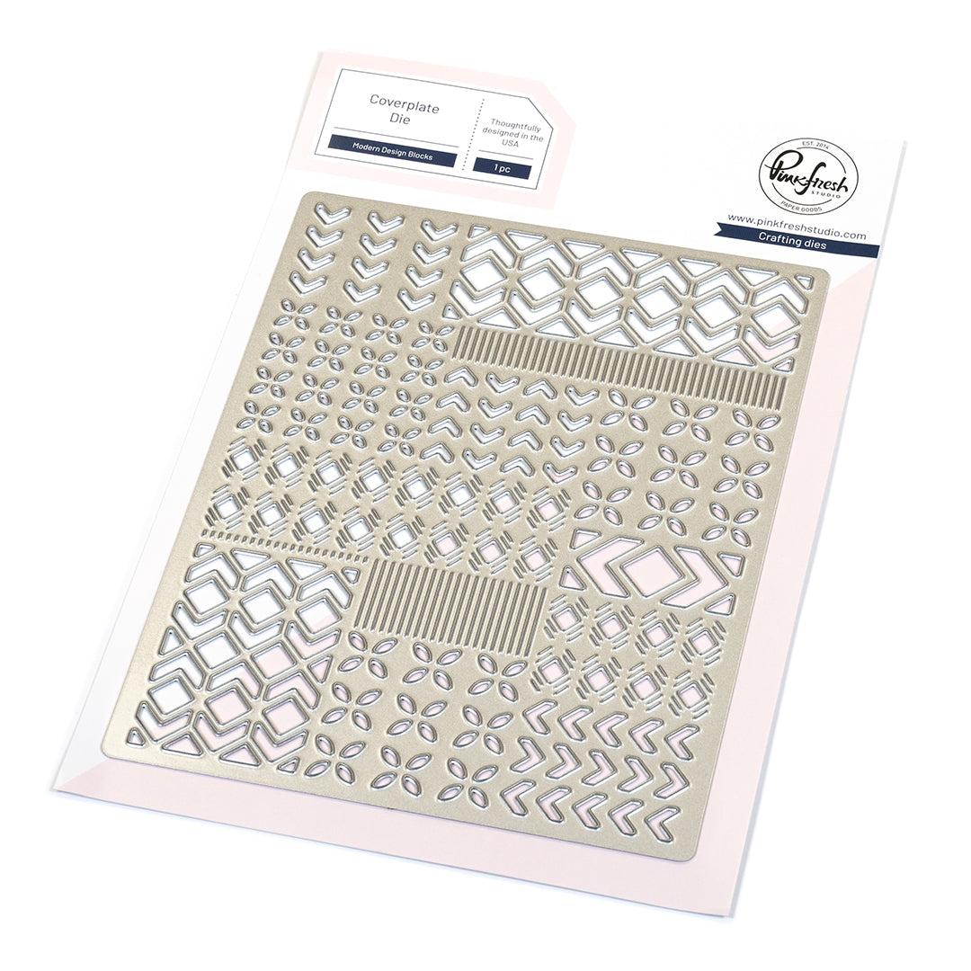 Modern Design Blocks coverplate die