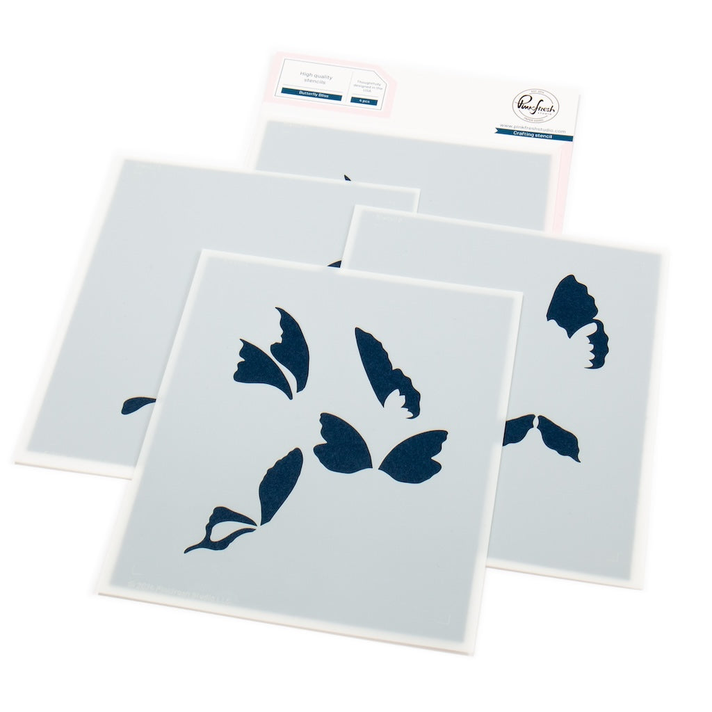 Butterfly Bliss stencil