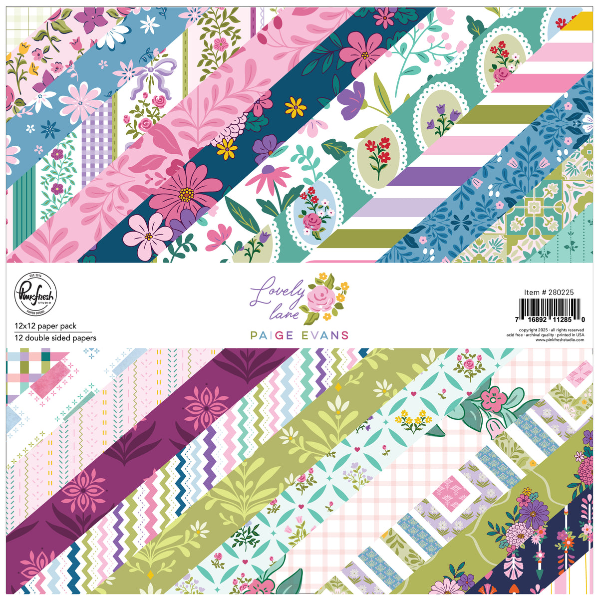 Lovely Lane: 12x12 Paper Pack
