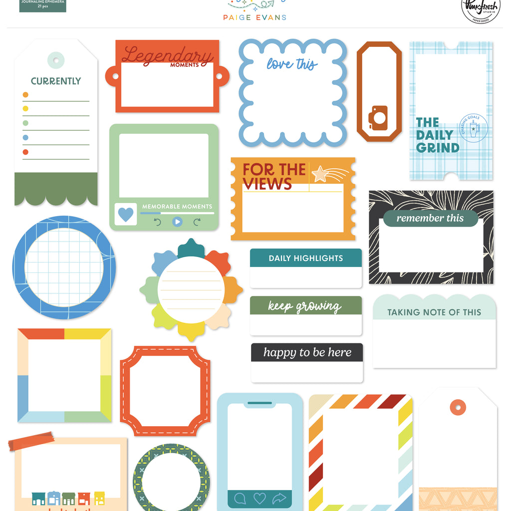 Legendary: Journaling Ephemera – Pinkfresh Studio