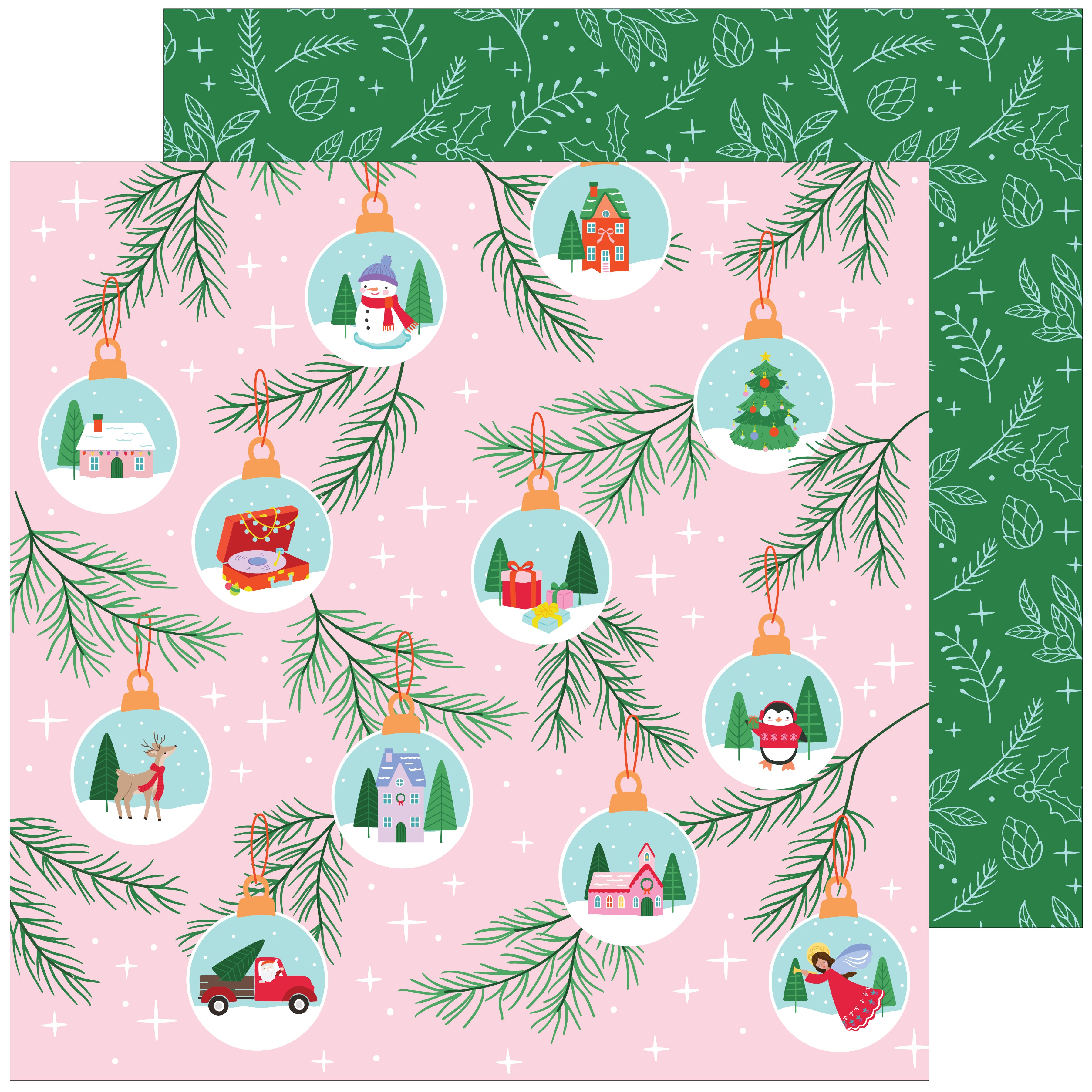 Very Merry Christmas: 12x12 Paper Pack