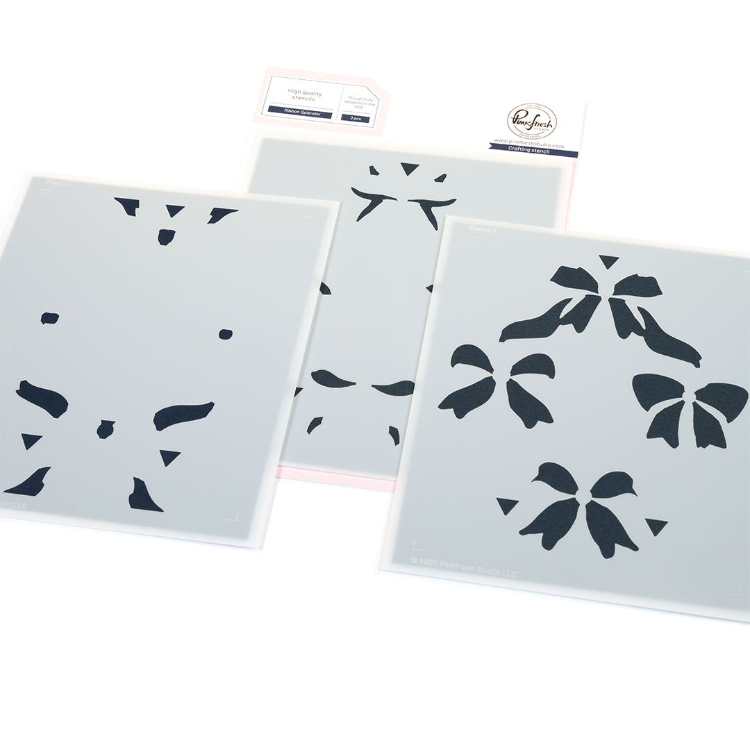 Ribbon Splendor stencil