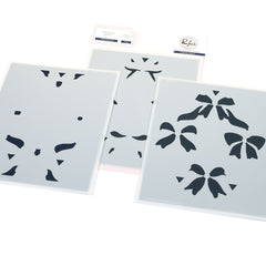 Ribbon Splendor stencil