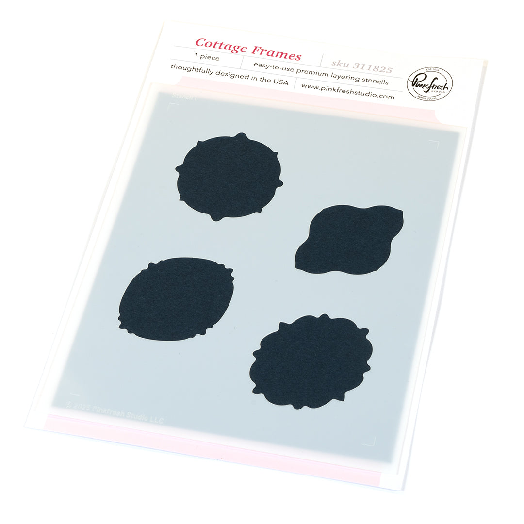 Cottage Frames stencil