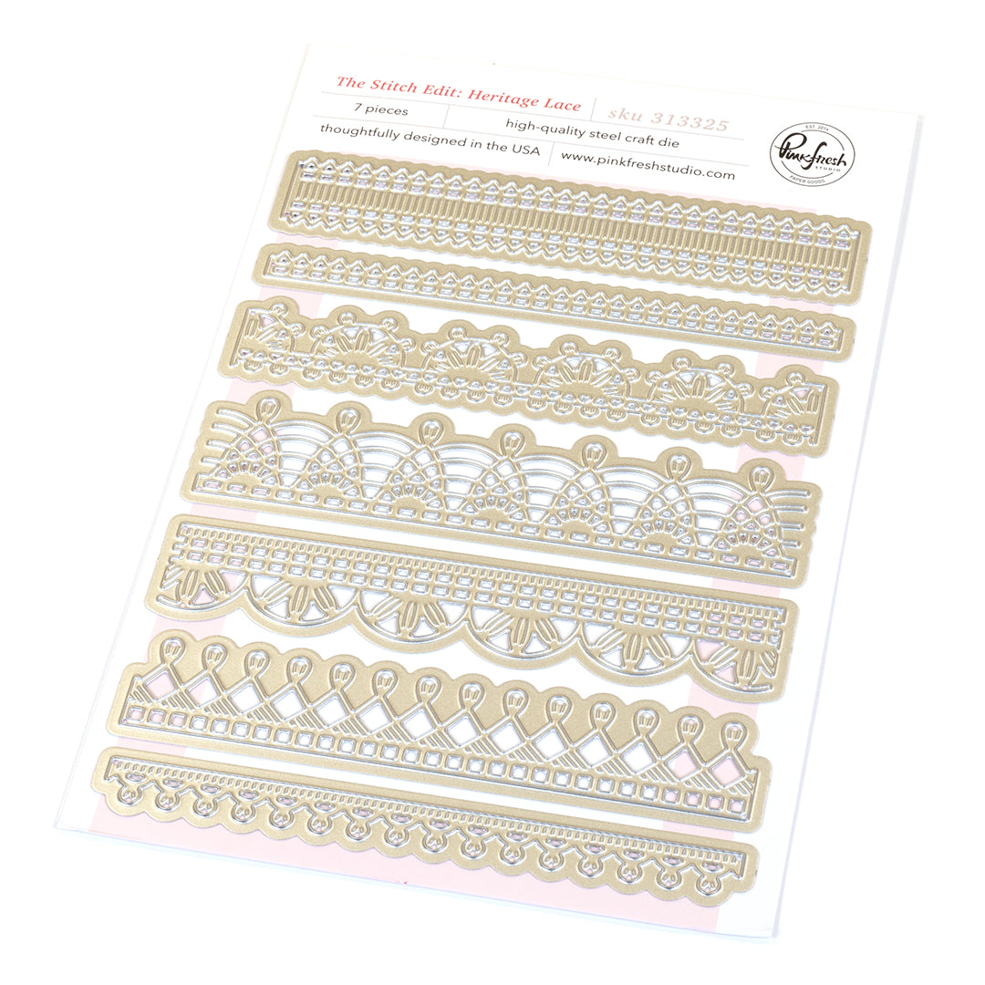 The Stitch Edit: Heritage Lace die
