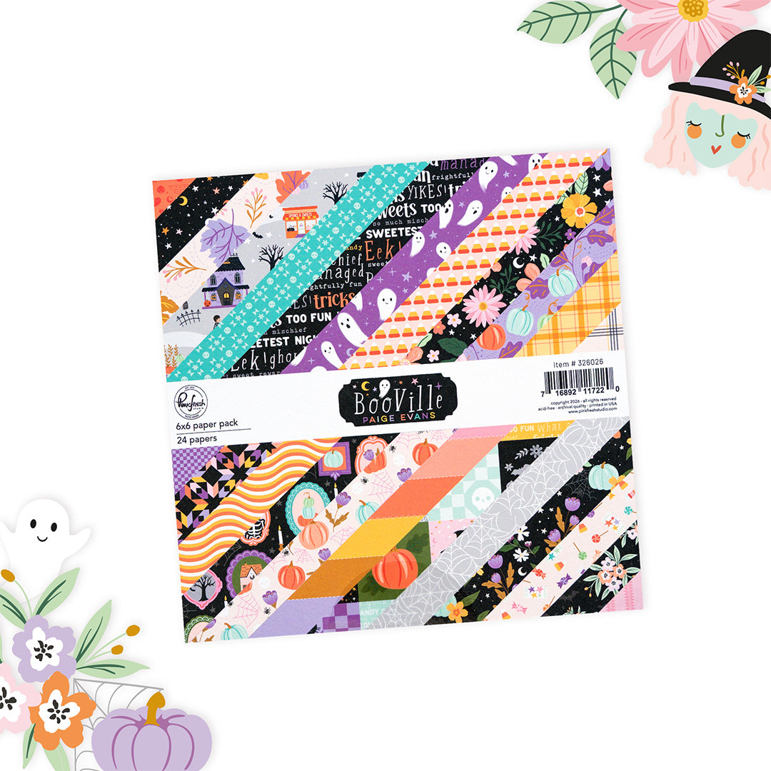 BooVille: 6x6 Paper Pack