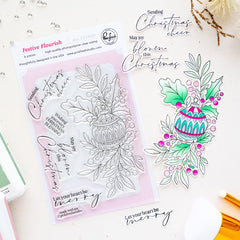 Festive Flourish stamp