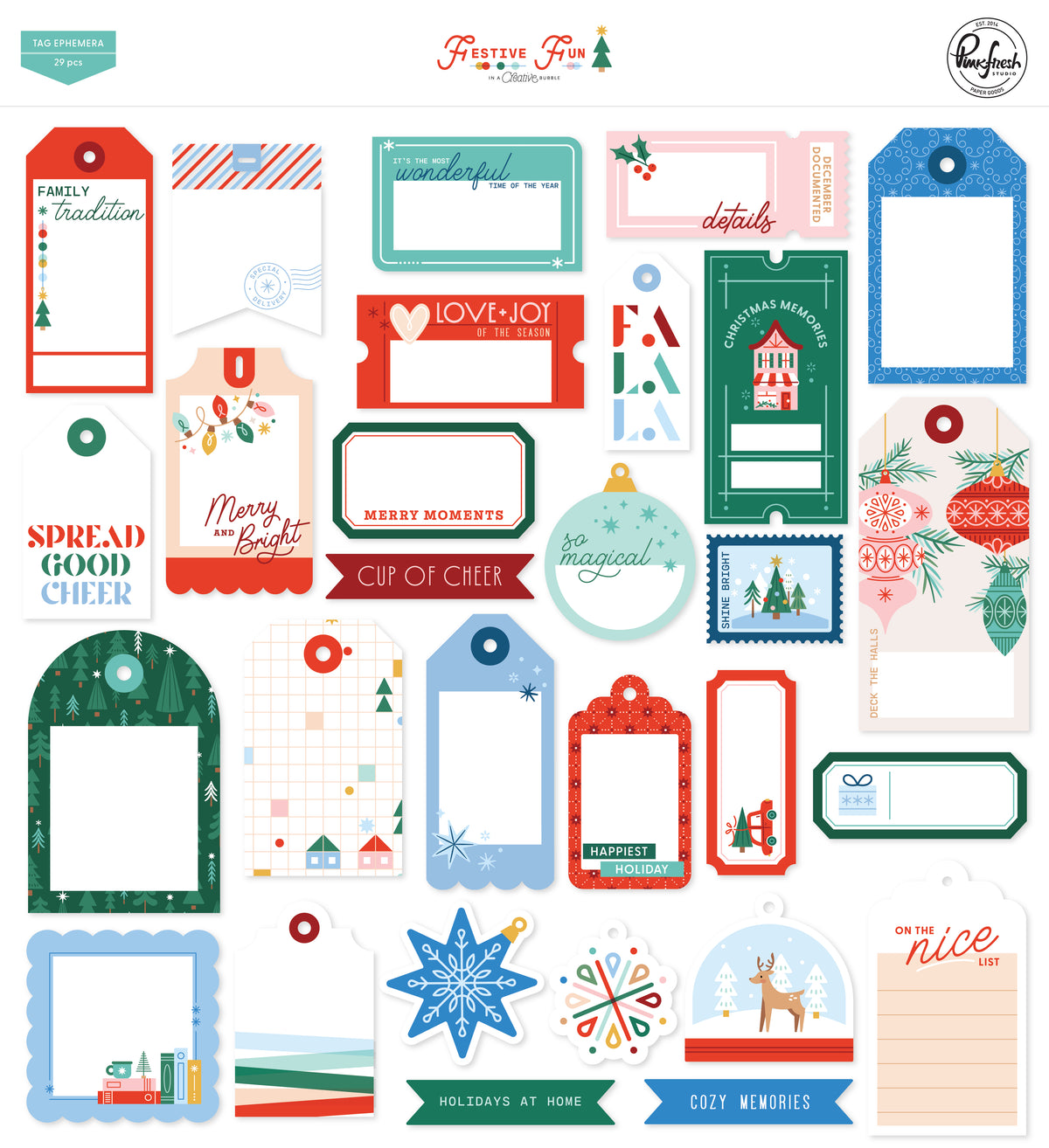 Festive Fun: Tag Ephemera