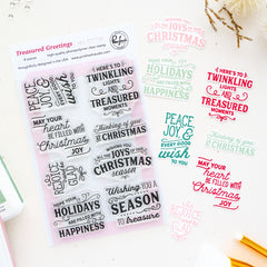 Treasured Greetings stamp
