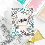Floral Border stamp