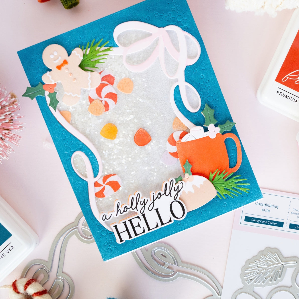 Candy Cane Corner & Festive Frame Bundle